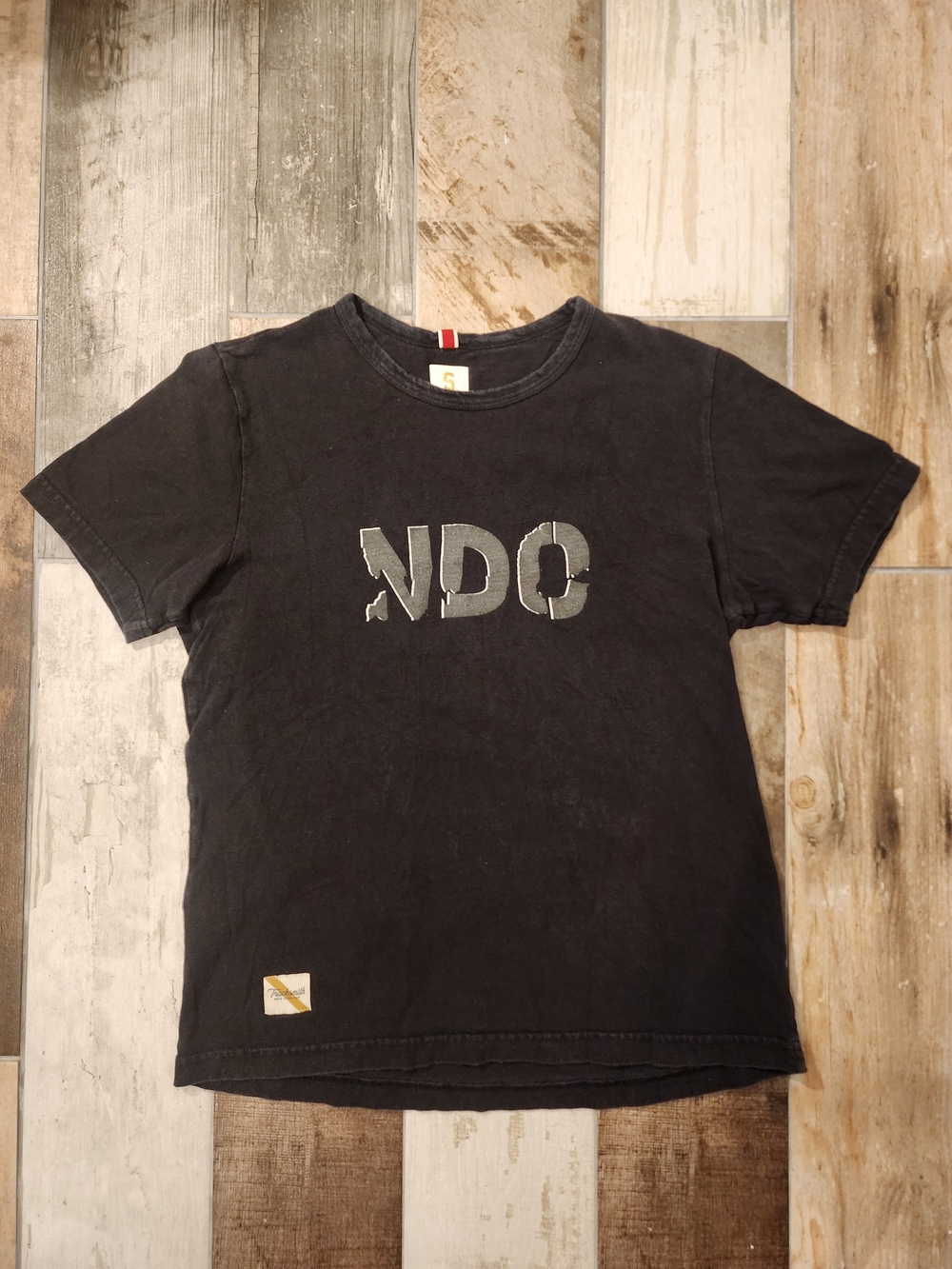Tracksmith Black NDO (No Days Off) Limited Release Short Sleeve Tee